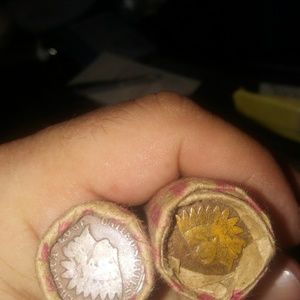 Other - 2 Rolls of Wheat pennies & Indian Head Pennies Other - 2 Rolls of Wheat pennies & Indian Head Pennies